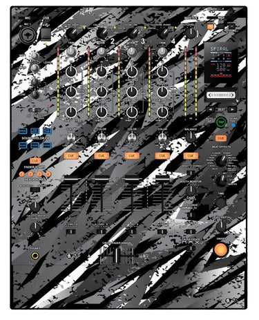 Pioneer DJ DJM 900 NEXUS Skin Sparkasm Grey